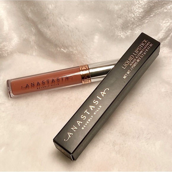 HUDSON Anastasia Beverly Hills Liquid Lipstick Faded Terracotta Matte ABH Beauty - Picture 6 of 10